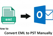 convert EML files into PST Format